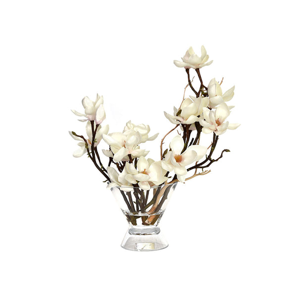 Champagne Magnolia in 10 Moon Vase – Emilio Robba