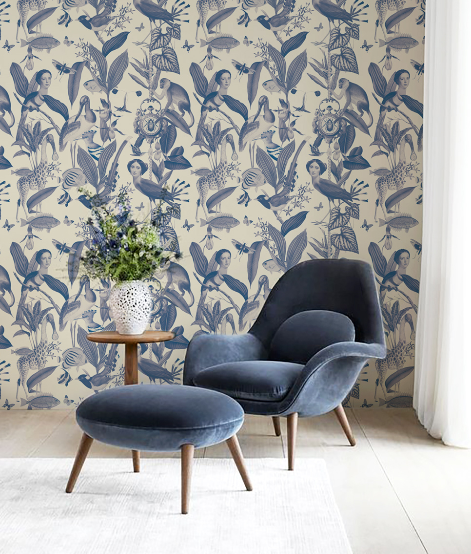 FABRIC FOR WALLS | Printed by sublimination