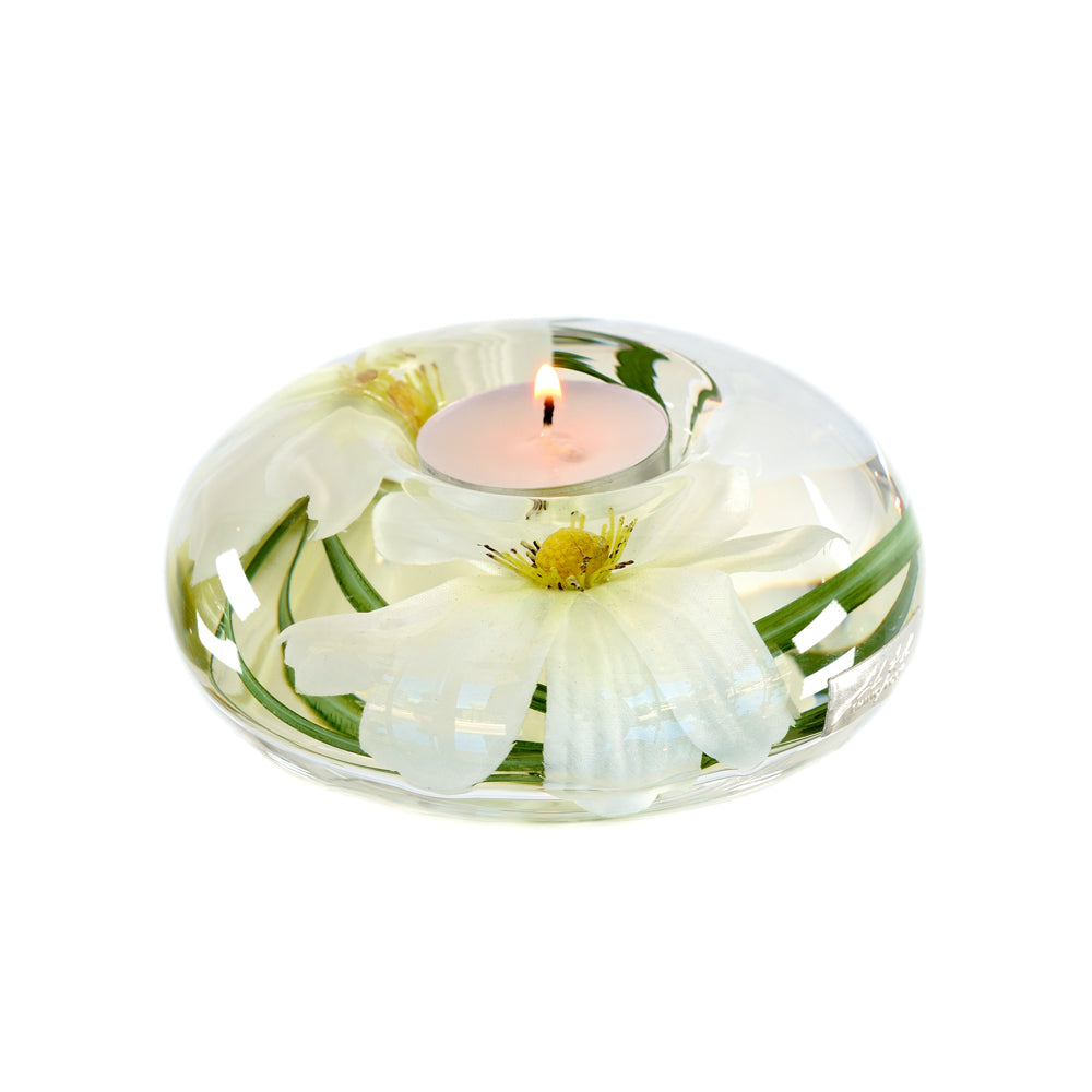 White Cosmos T-Light