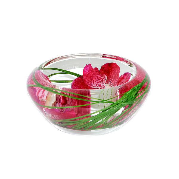 Magenta Vanda Flower Bowl