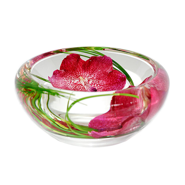 Magenta Vanda Flower Bowl