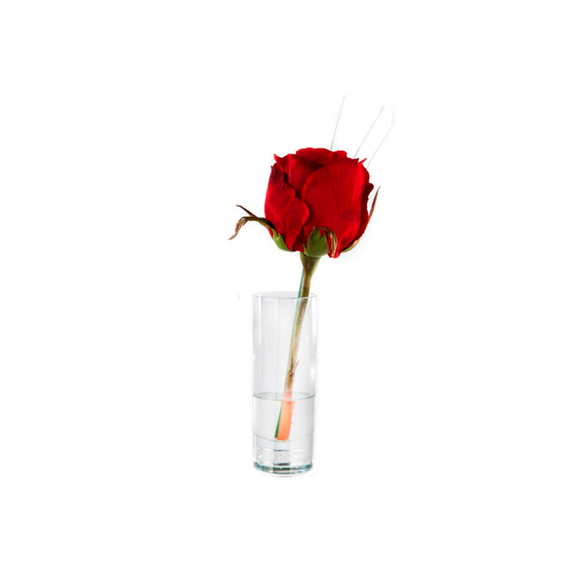 Red Rose Cordial Vase